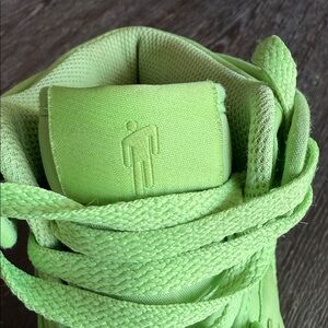 Billie Eilish Nike Jordans Neon Green High-Top Sneaker size 6